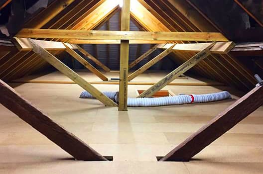 loft job after photo