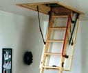 about_ladders Folding Loft Ladder