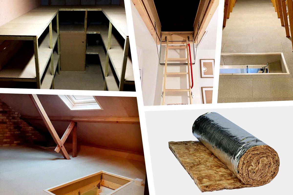 Types of items that can be installed in a loft