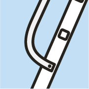 ladder feature handle