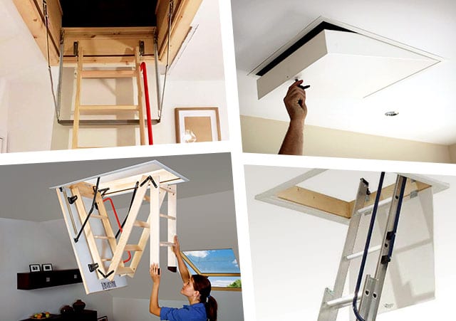 Choosing your loft ladder - sliding & folding ladders | The Loft Boys