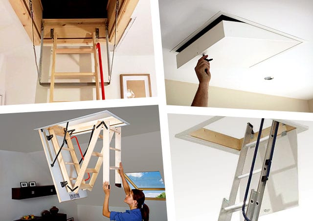 Choosing your loft ladder - sliding & folding ladders