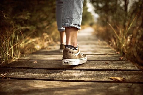 going for a walk