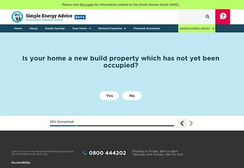 The Simple Energy Advice website