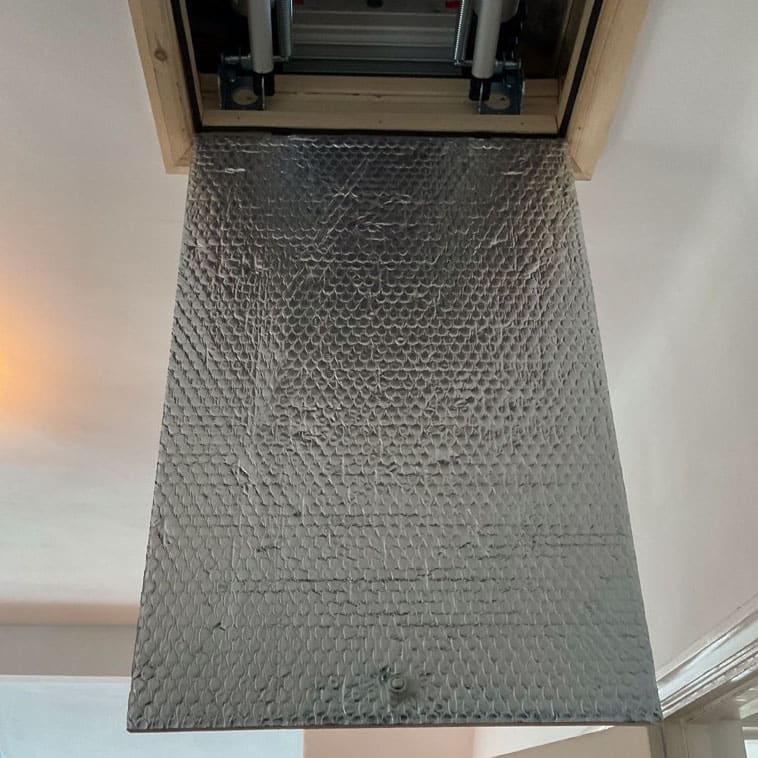 Loft hatch deals insulation